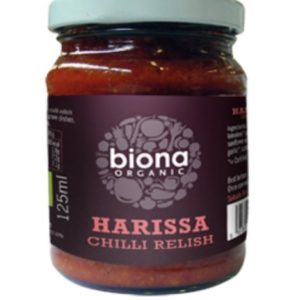 Biona Harrisa Chilli Relish paste 125ml