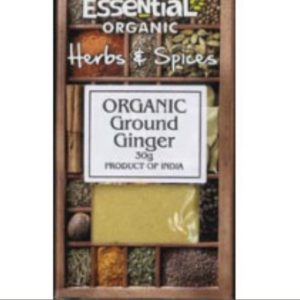 Essential Organic Ground Ginger 30g