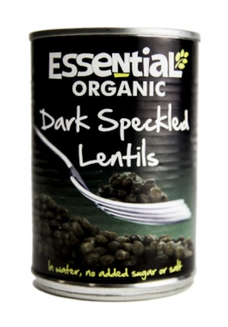 Essentials Organic Dark Speckled Lentils