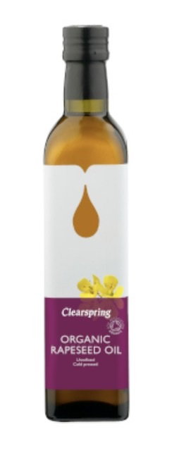 Clearspring Organic Rapeseed Oil 500g