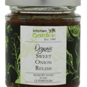 Organic Sweet Onion Relish made in the Cotswolds 200g
