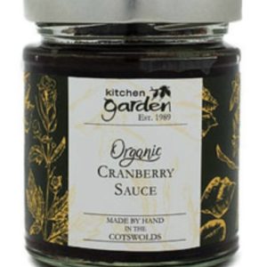 Organic Cranberry Sauce Made in the Cotswolds 200g